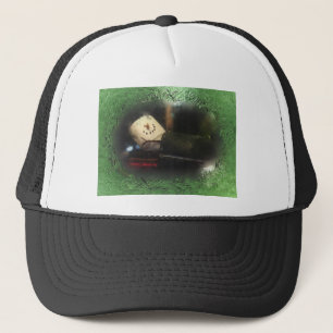 Gorra De Camionero Frosty Green S'mores Snowman