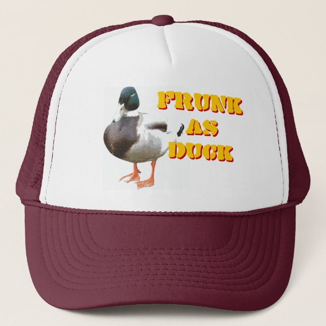 Gorra De Camionero Frunk como pato (Anverso)