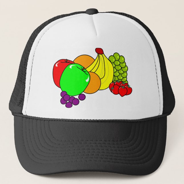 Gorra De Camionero Fruta (Anverso)