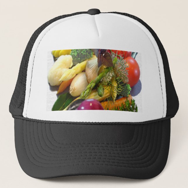 GORRA DE CAMIONERO FRUTA Y VERDURAS