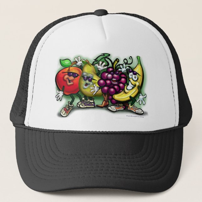 Gorra De Camionero Frutas (Anverso)