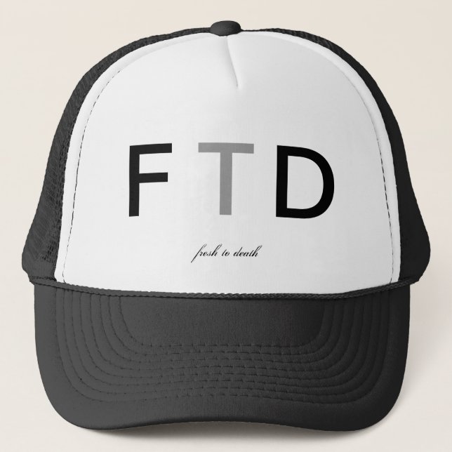 GORRA DE CAMIONERO FTD (Anverso)