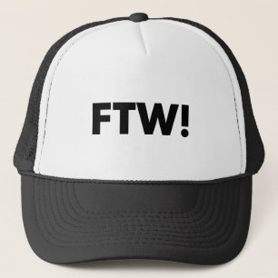 Gorra De Camionero ¡FTW! ¡Para el triunfo!