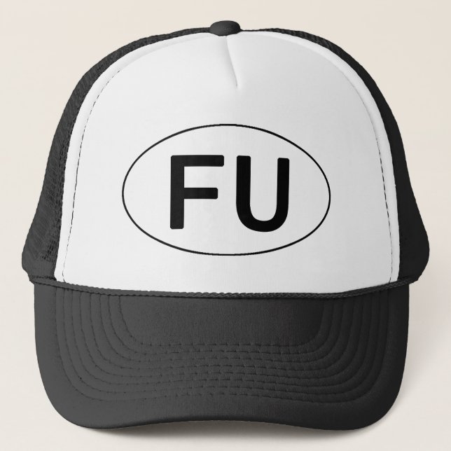 GORRA DE CAMIONERO FU (Anverso)