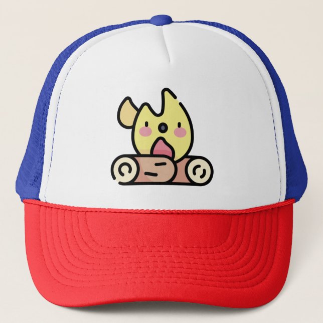 Gorra De Camionero fuego (Anverso)