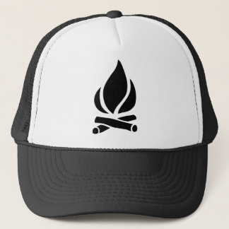 Gorra De Camionero Fuego de campamento