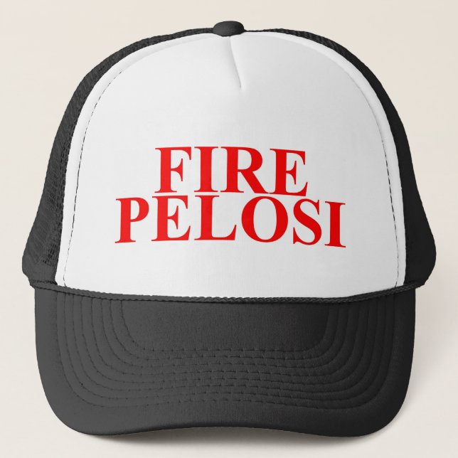Gorra De Camionero Fuego Pelosi (Anverso)