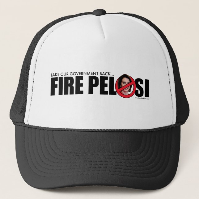 Gorra De Camionero Fuego Pelosi (Anverso)