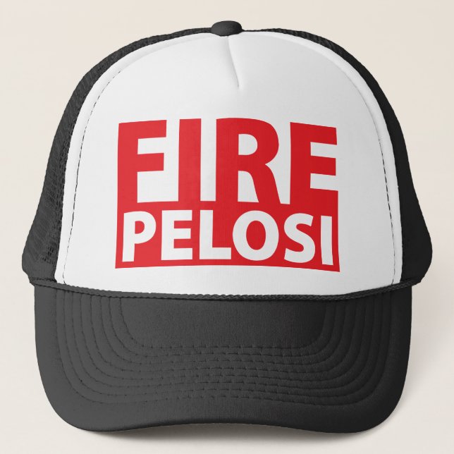 Gorra De Camionero Fuego Pelosi (Anverso)
