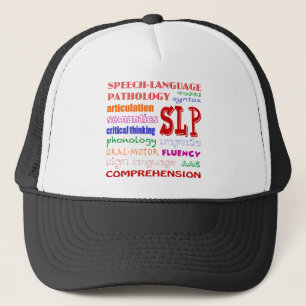 Gorra De Camionero Fuente colorida de la diversión del patólogo de