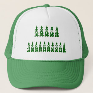 Gorra De Camionero Fuente de árbol de navidad de Feliz