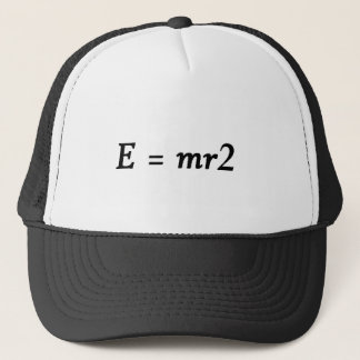 Gorra De Camionero Fuente E=mr2