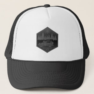 Gorra De Camionero FUERA DE LA CARRETERA ME Wilderness BW