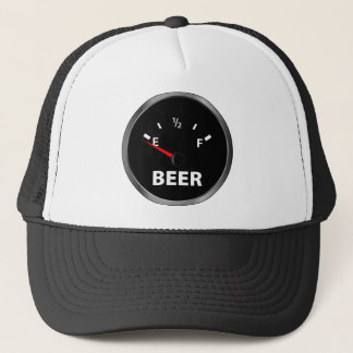 Gorra De Camionero Fuera del indicador de la gasolina de la cerveza