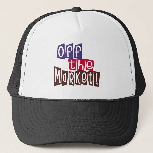 Gorra De Camionero Fuera del mercado (Anverso)