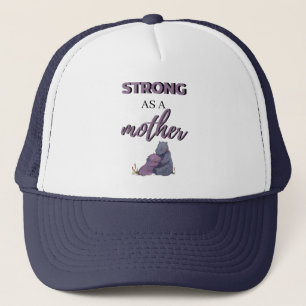 Gorra De Camionero Fuerte como madre negra