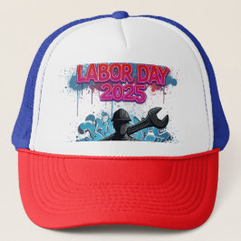 Gorra De Camionero Fuerte Espíritu Laboral – Patriótico y Profesional