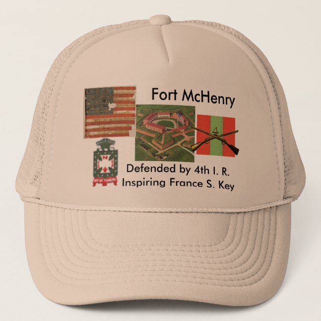 Gorra De Camionero Fuerte McHenry, 4to I.R. (Anverso)