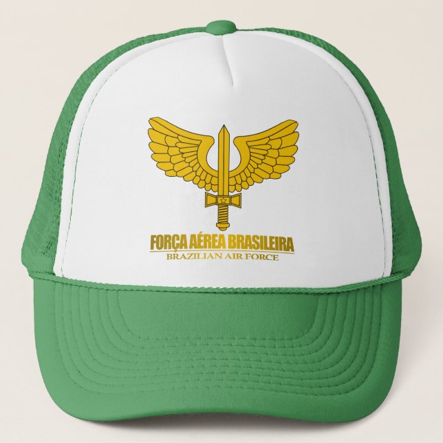Gorra De Camionero Fuerza Aérea de Brasil (Anverso)