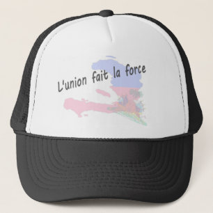 Gorra De Camionero Fuerza del la del fait de Haití - de L'union