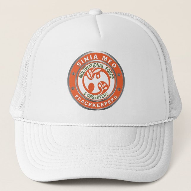 Gorra De Camionero Fuerza Multinacional y Observadores (FMO) (Anverso)