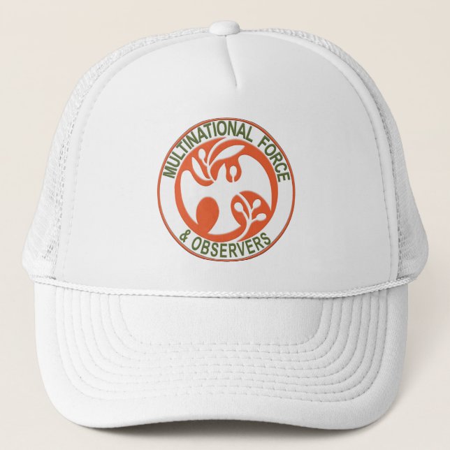 Gorra De Camionero Fuerza Multinacional y Observadores (MFO) (Anverso)