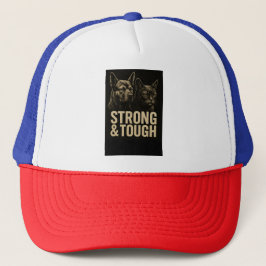 Gorra De Camionero Fuerza y resiliencia: Audaz Arte Mascota