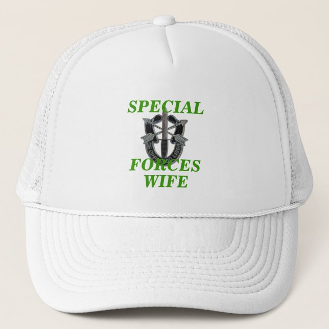 Gorra De Camionero fuerzas especiales boinas verdes mamá ejército hij (Anverso)