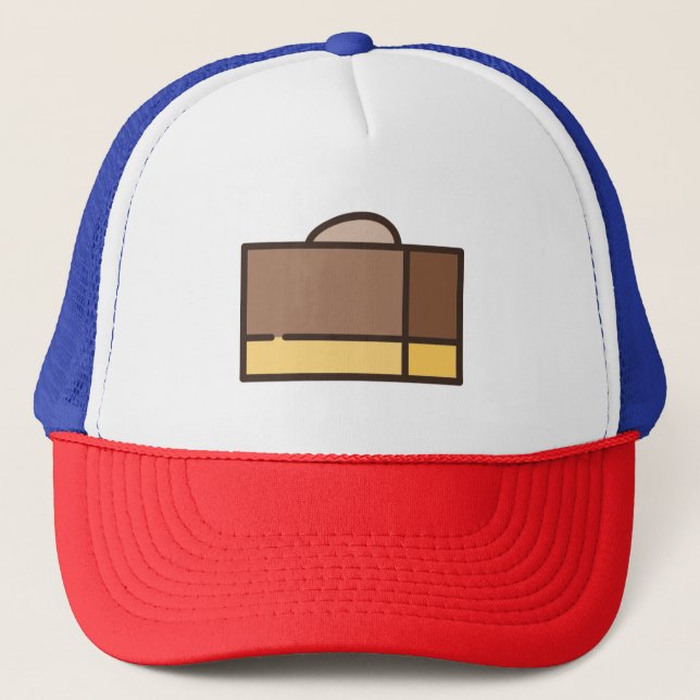 Gorra De Camionero fugia de chocolate (Anverso)