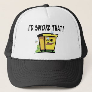 Gorra De Camionero Fumaría esa colmena de la abeja