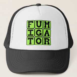 Gorra De Camionero Fumigator, insecto Zapper