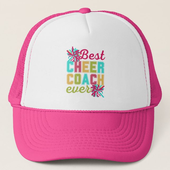 Gorra De Camionero Fun BEST CHEER COACH (Anverso)
