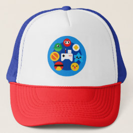 Gorra De Camionero Fun de la galería de arte retro
