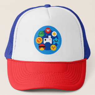 Gorra De Camionero Fun de la galería de arte retro
