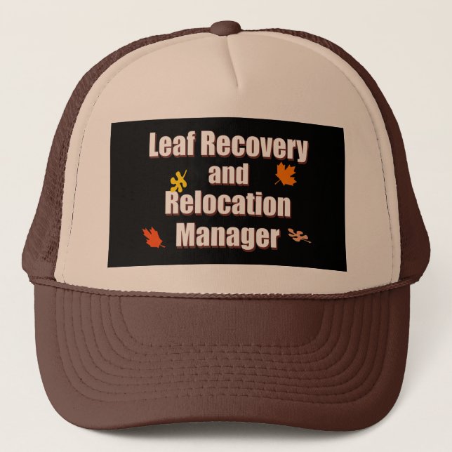 Gorra De Camionero Fun Landscaper Trucker Hat (Anverso)