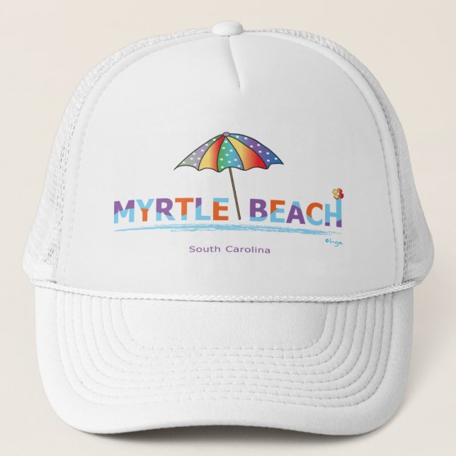 Gorra De Camionero Fun Myrtle Beach, SC (Anverso)