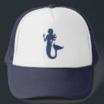 Gorra De Camionero fun nautical MERMAID theme<br><div class="desc">This cute,  fun simple drawing of a mermaid adds a fun type character to your wardrobe!</div>