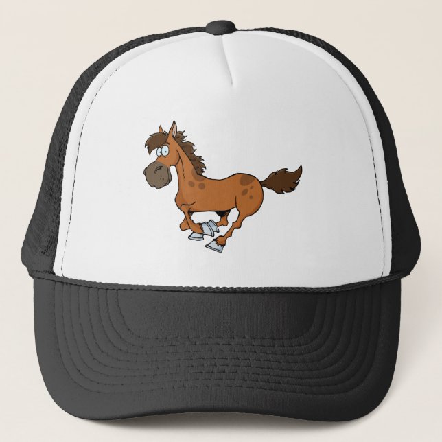 Gorra De Camionero Funcionamiento del caballo (Anverso)