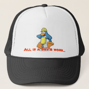 Gorra De Camionero Funcionario de Frost del pingüino, "todos en