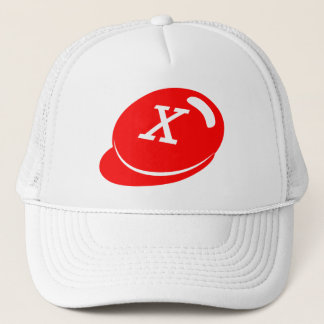 Gorra De Camionero Funcionario X-OUT (gorra blanco)