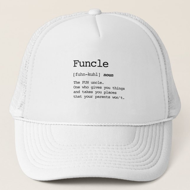Gorra De Camionero Funcle (Anverso)