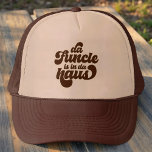 Gorra De Camionero Funcle Funny Simple Vintage Retro<br><div class="desc">Este diseño simple y vintage está compuesto por una tipografía de escritura lúdica juguetona.</div>