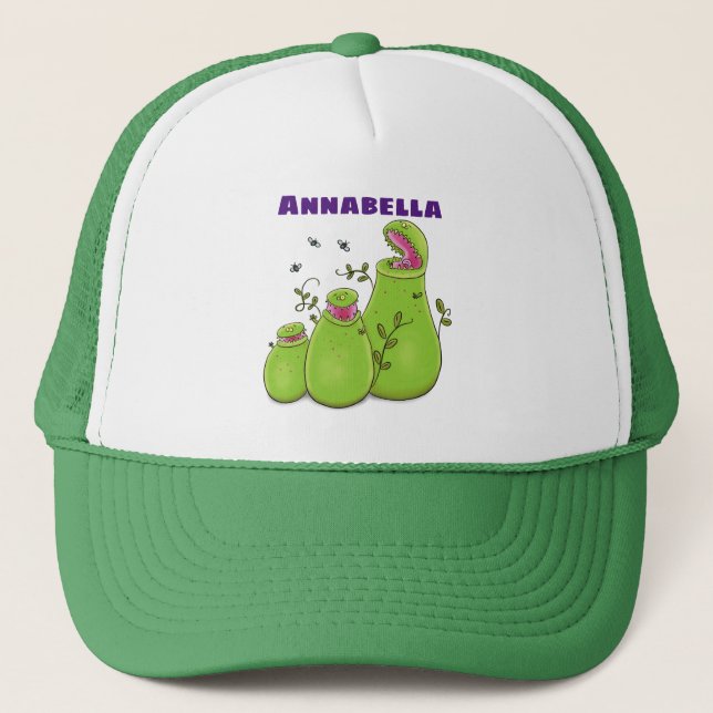 Gorra De Camionero Fundido personalizado de plantas de jardinería ver (Anverso)