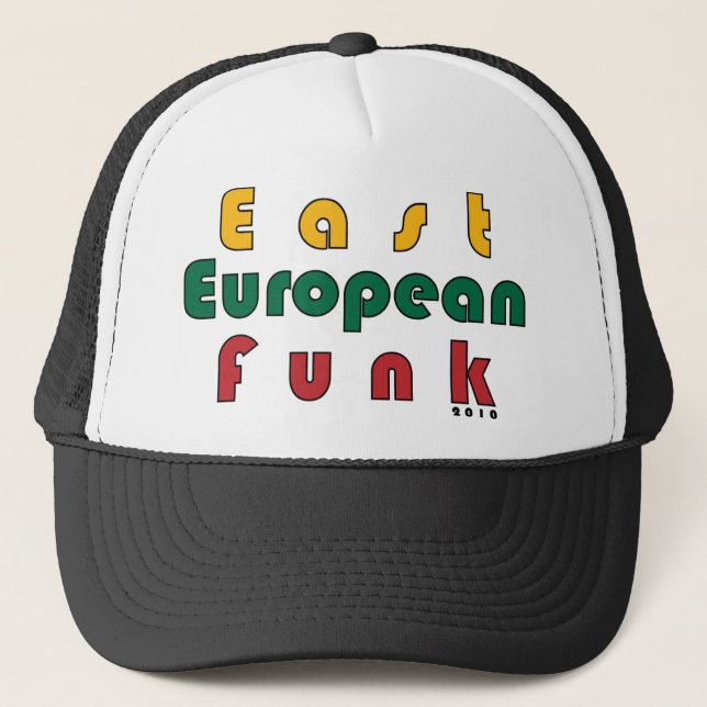 Gorra De Camionero Funk de Europa Oriental (Anverso)