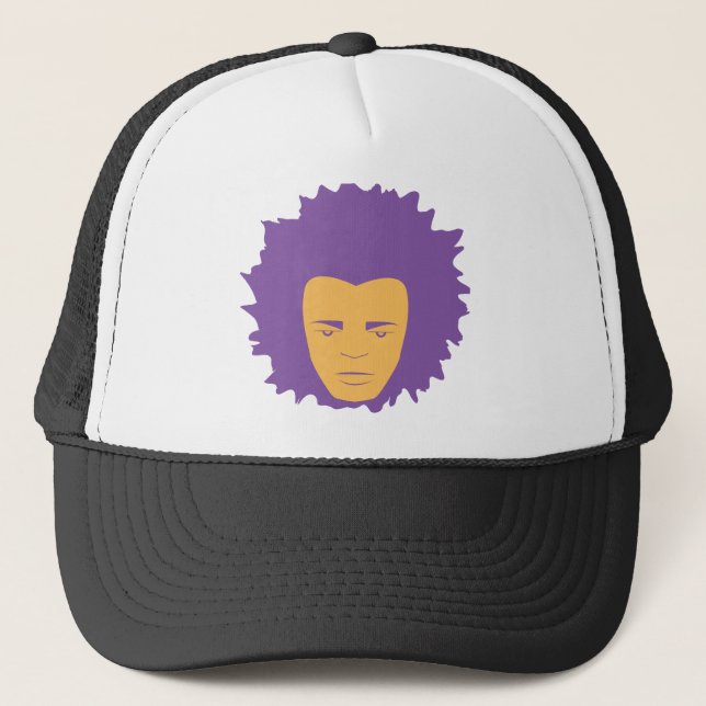 Gorra De Camionero Funk ~ Funky Disco Retro 80 s Hombre de los 80 (Anverso)