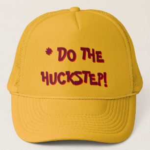 GORRA DE CAMIONERO FUNKY YELLOW TRUCKER HAT: "¡HAZ EL HUCKSTEP!"