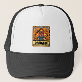 Gorra De Camionero Funny ADR Trucker T-shirt, Explosive Temper