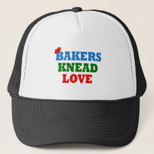 Gorra De Camionero Funny Bakers Need (Knead) Love