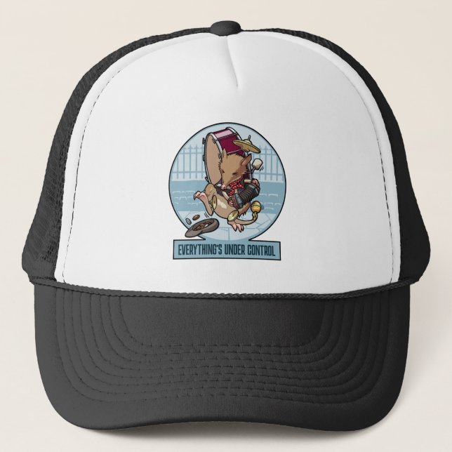 Gorra De Camionero Funny Bandicoot Everything's Under Control Cartoon (Anverso)