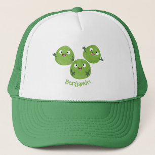 Gorra De Camionero Funny Brussels brota personalizado de verduras